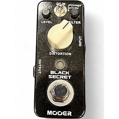 Used Mooer Black Secret Effect Pedal