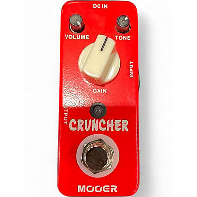 Used Mooer CRUNCHER Effect Pedal