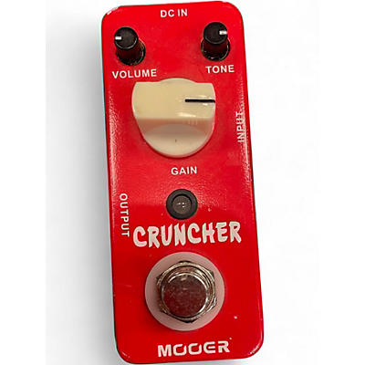 Used Mooer CRUNCHER Effect Pedal