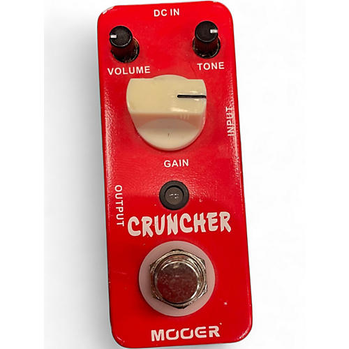 Used Mooer CRUNCHER Effect Pedal
