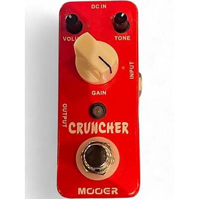 Used Mooer CRUNCHER Effect Pedal