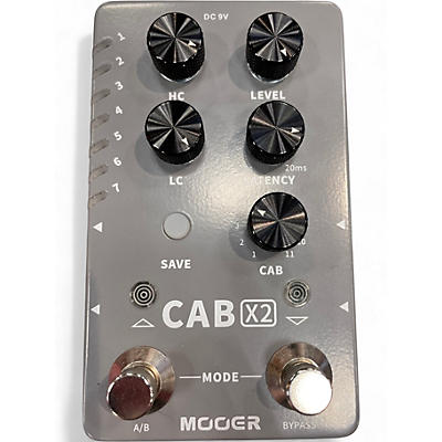 Used Mooer Cab x2 Pedal