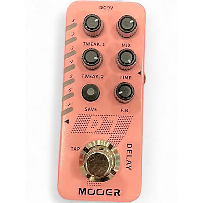 Used Mooer D7 DELAY Effect Pedal
