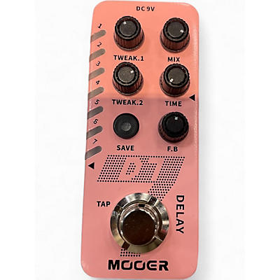 Used Mooer D7 DELAY Pedal