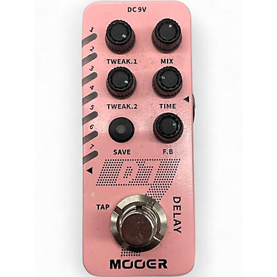 Used Mooer D7 Delay Effect Pedal