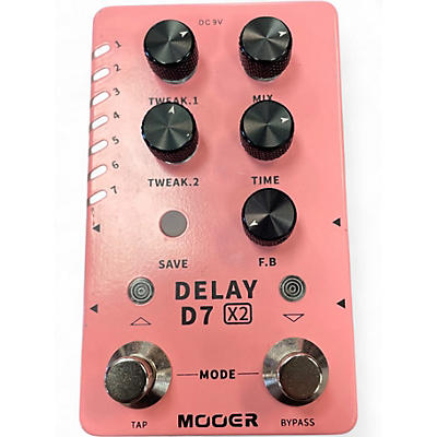 Used Mooer D7 X2 Effect Pedal