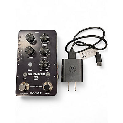 Used Mooer DRUMMER Percussion Stomp Box