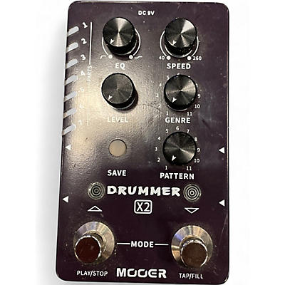Used Mooer DRUMMER X2 Drum Machine