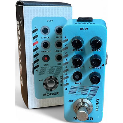 Used Mooer E7 Synthesizer Effect Pedal