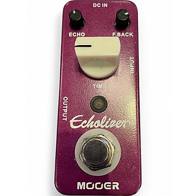 Used Mooer ECHOLIZER Pedal