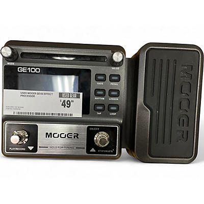 Used Mooer GE100 Effect Processor