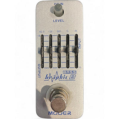 Mooer Used Mooer GRAPHIC-B BASS EQ Effect Pedal