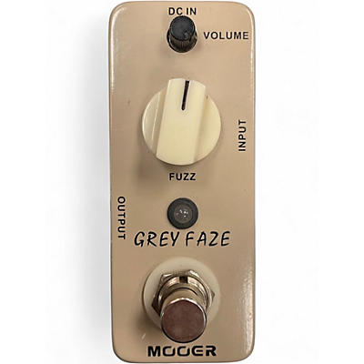 Used Mooer GREY FAZE Effect Pedal