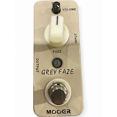 Used Mooer GREY FAZE Effect Pedal
