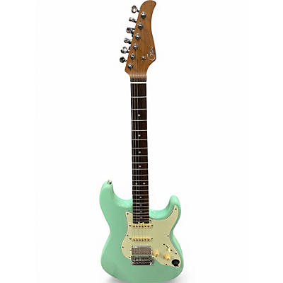 Used Mooer GTRS S800 Surf Green Solid Body Electric Guitar
