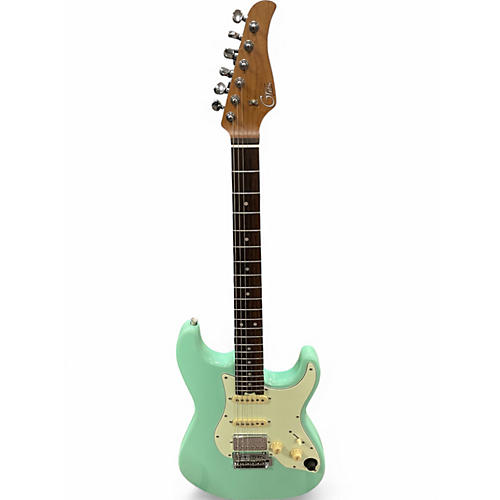 Used Mooer GTRS S800 Surf Green Solid Body Electric Guitar Surf Green