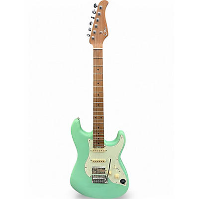 Used Mooer GTRS S801 Intelligent Guitar Green Solid Body Electric Guitar