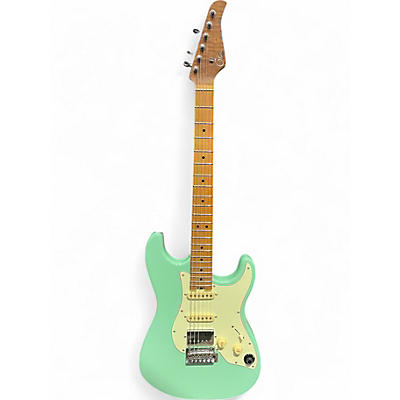Used Mooer GTRS S801 Sea Foam Green Electric Guitar Pack