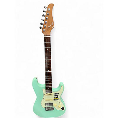 Used Mooer GTRS S801 Surf Green Solid Body Electric Guitar