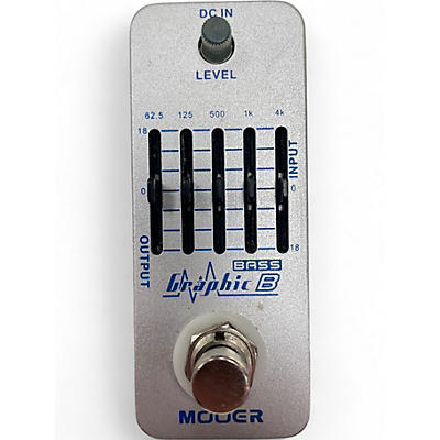 Used Mooer Graphic B Bass Effect Pedal