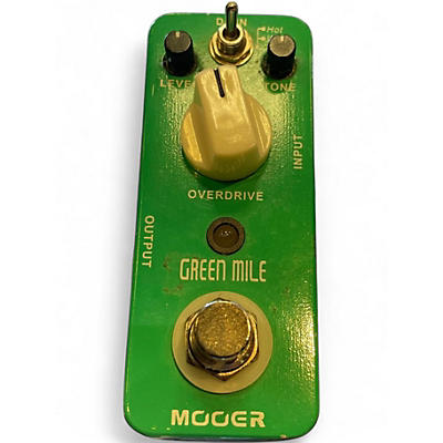 Used Mooer Greenmile Effect Pedal