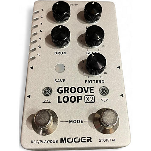 Used Mooer Groove Loop X2 Pedal