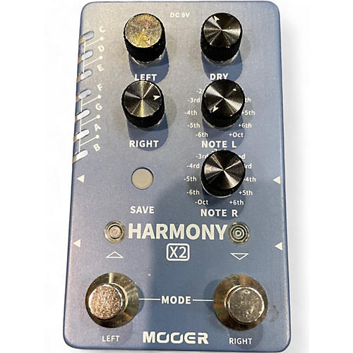 Used Mooer HARMONY X2 Effect Pedal