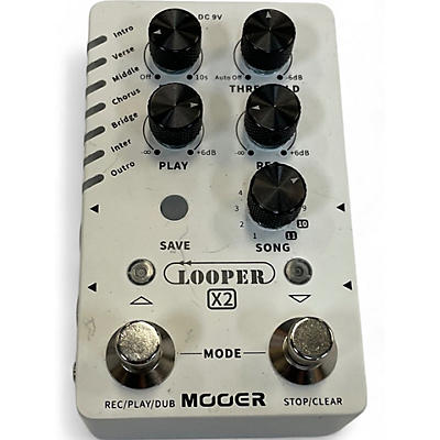 Used Mooer LOOPER X2 Pedal