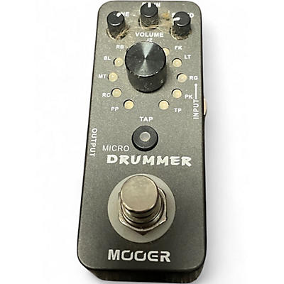 Used Mooer MICRO DRUMMER Pedal