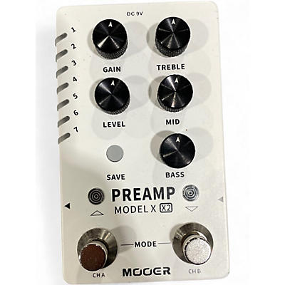 Used Mooer MODEL X X2 Guitar Preamp