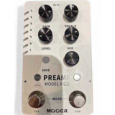 Used Mooer MODEL X X2 Guitar Preamp