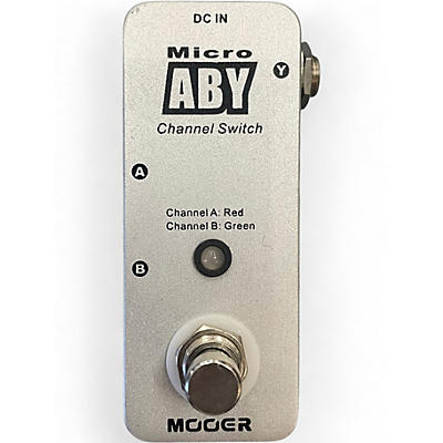 Used Mooer Micro Aby Channel Switch Pedal