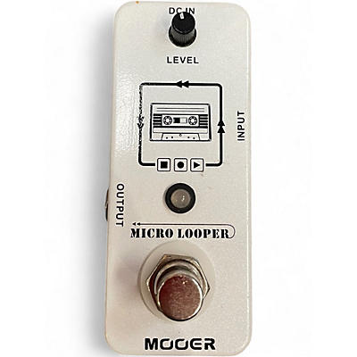 Used Mooer Micro Looper  Pedal