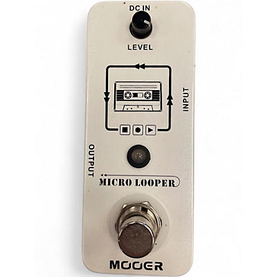 Used Mooer Microlooper Pedal