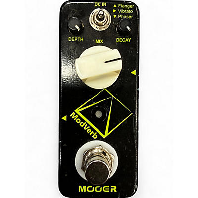 Used Mooer ModVerb Effect Pedal