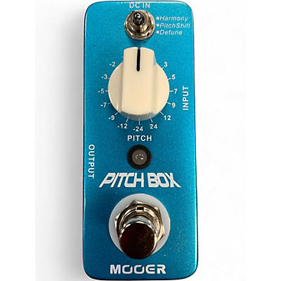 Used Mooer PITCH BOX Effect Pedal Package