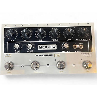 Used Mooer PREAMP LIVE Guitar Preamp
