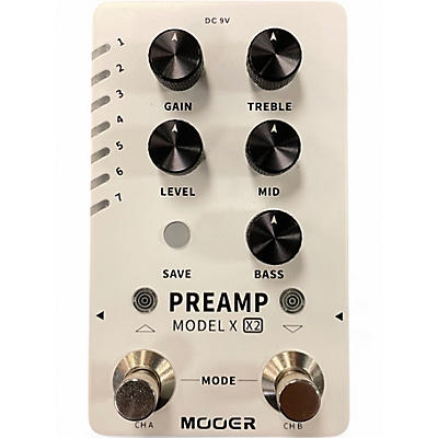 Used Mooer PREAMP MODEL X2 Guitar Preamp