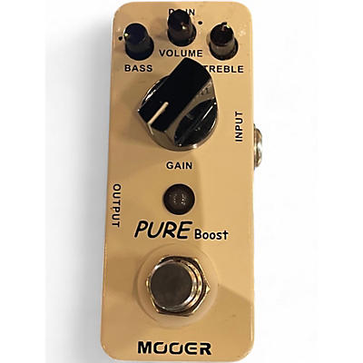 Used Mooer PURE BOOST Effect Pedal