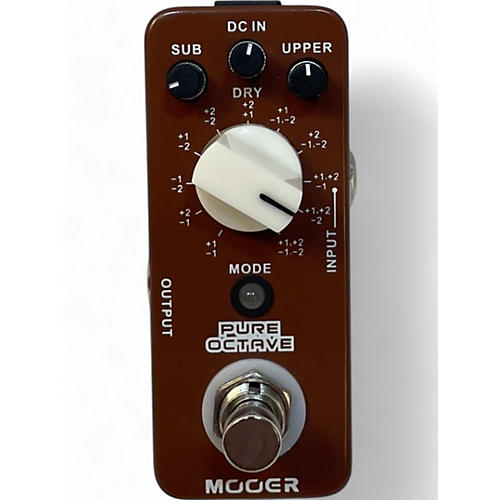 Used Mooer PURE OCTAVE Bass Effect Pedal