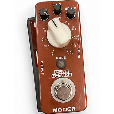 Used Mooer PURE OCTAVE Effect Pedal