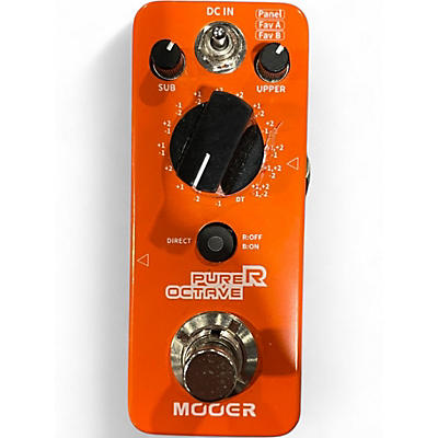 Used Mooer PURE R OCTAVE Effect Pedal