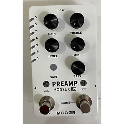 Mooer Used Mooer PreAmp Model X X2 Pedal