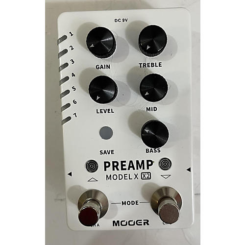 Mooer Used Mooer PreAmp Model X X2 Pedal