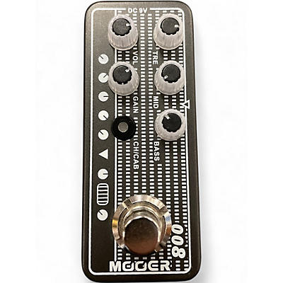 Used Mooer Preamp Cali MK3 Effect Pedal