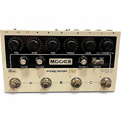 Used Mooer Preamp Live  Effect Processor