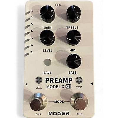 Mooer Used Mooer Preamp Model X2 Pedal