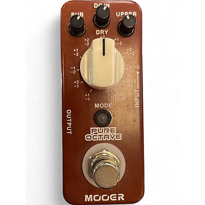 Used Mooer Pure Octave Effect Pedal