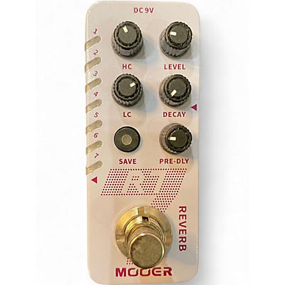 Used Mooer R7 REVERB Effect Pedal