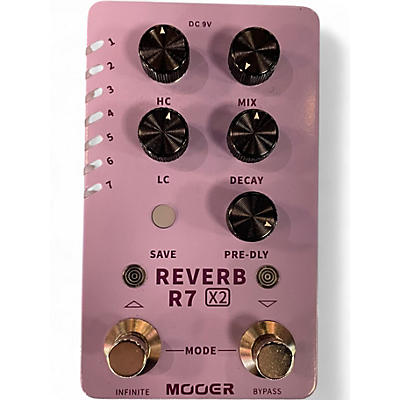 Used Mooer R7 X2 Effect Pedal